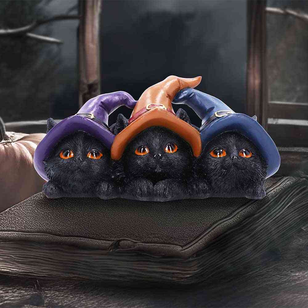 Nemesis Now - Trio of Mischief Beeld/figuur - Kat - Multicolours
